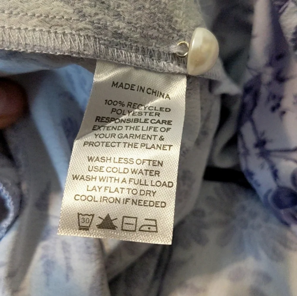 Hill House Home Talia Dress Lilac Tonal Crepe Large NWT - Picture 5 of 9